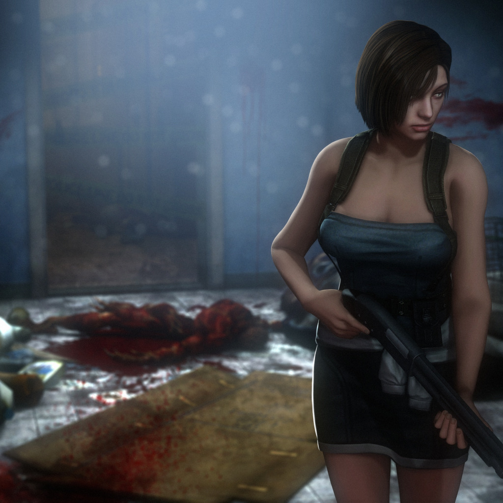 Shotgun Capcom Jill Valentine