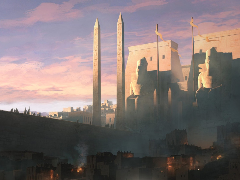 Скачать обои Древний Египет Ancient Egypt Raphael Lacoste Assassin s