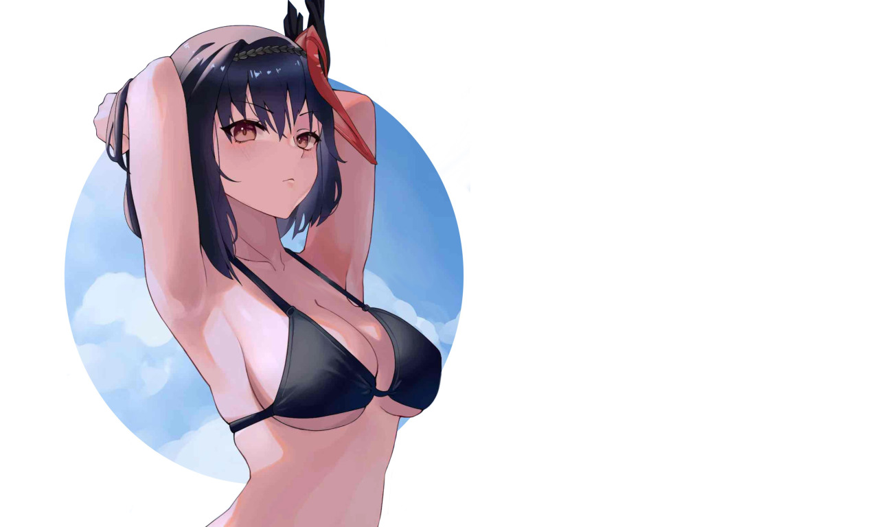 Hot Boobs Sexy Girl Anime Babe Bikini Oppai Sexy