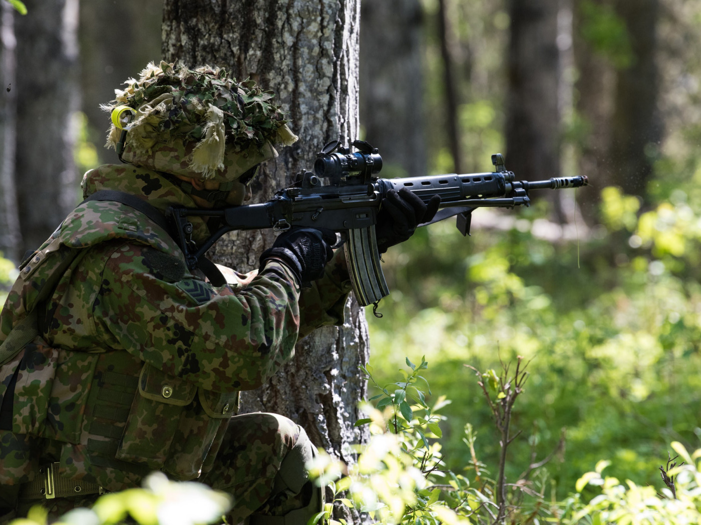 Скачать обои ОРУЖИЕ СОЛДАТ АРМИЯ Japan Ground Self Defence Force