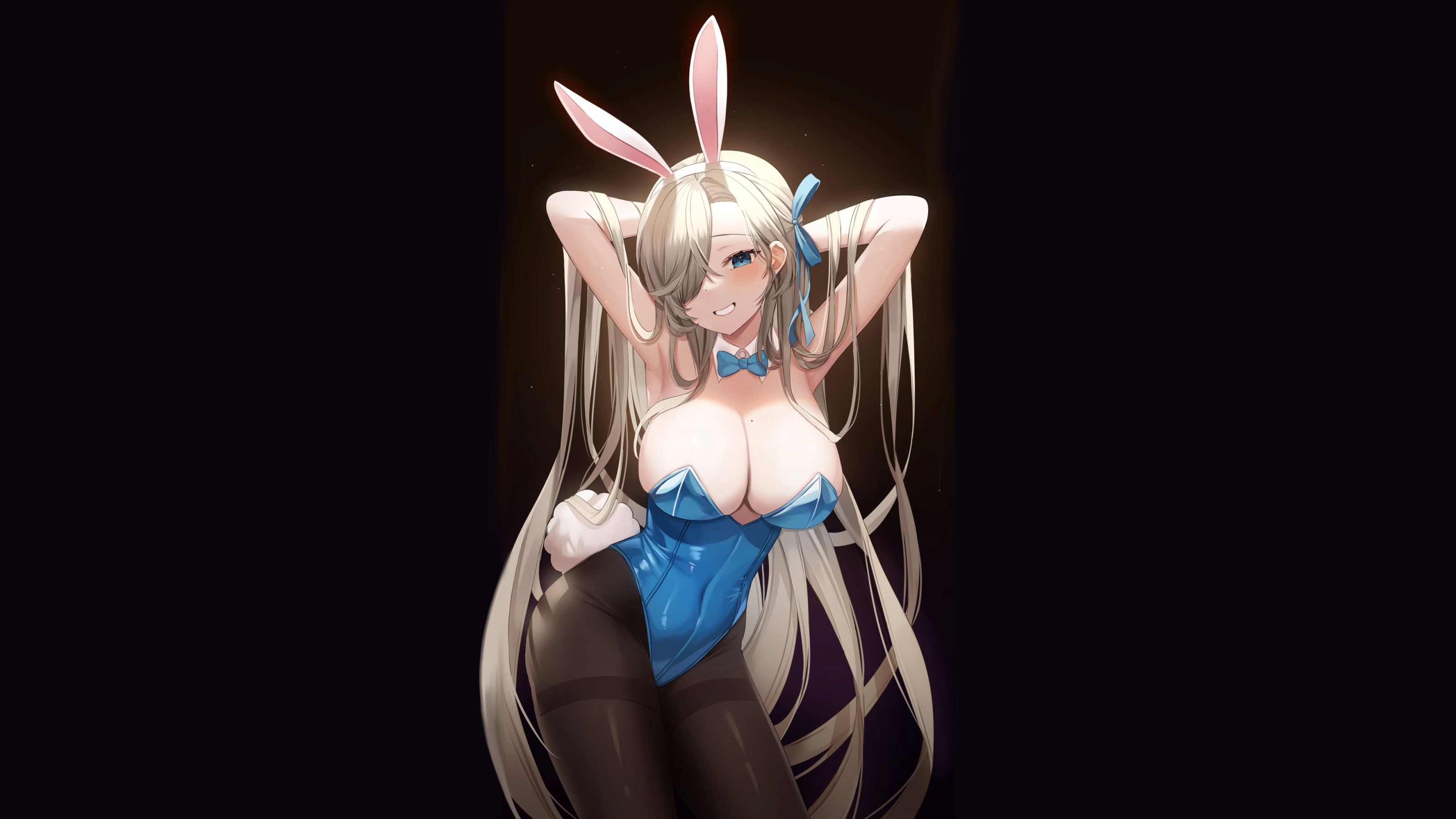 Hot Sexy Boobs Rabbit Anime Blonde Breasts Bunny