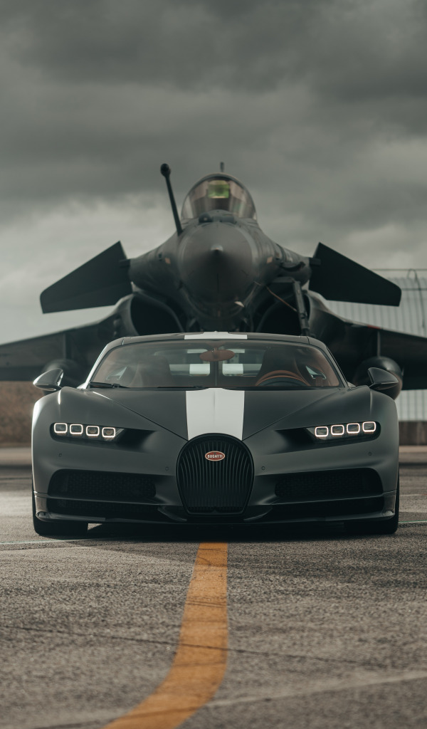 Bugatti Clouds Dassault Rafale Chiron Bugatti