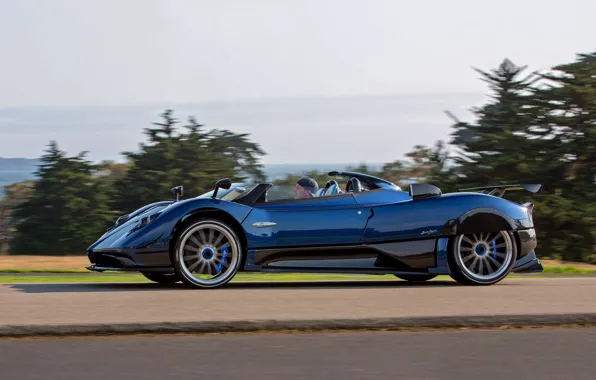 Pagani Zonda Side View Pagani Zonda Hp Barchetta