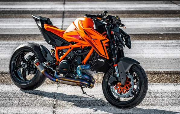 Скачать обои KTM Bikes Спортивный мотоцикл 2024 KTM 1390 Super