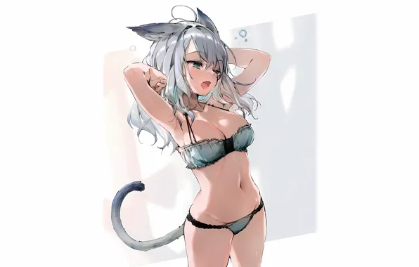 Girl Sexy Lingerie Pantsu Bra Cleavage Panties Long