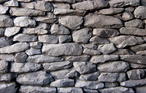 Wall Pattern Stones Gray