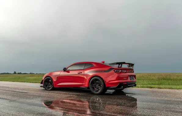 Chevrolet Camaro Muscle Car Reflection Hennessey