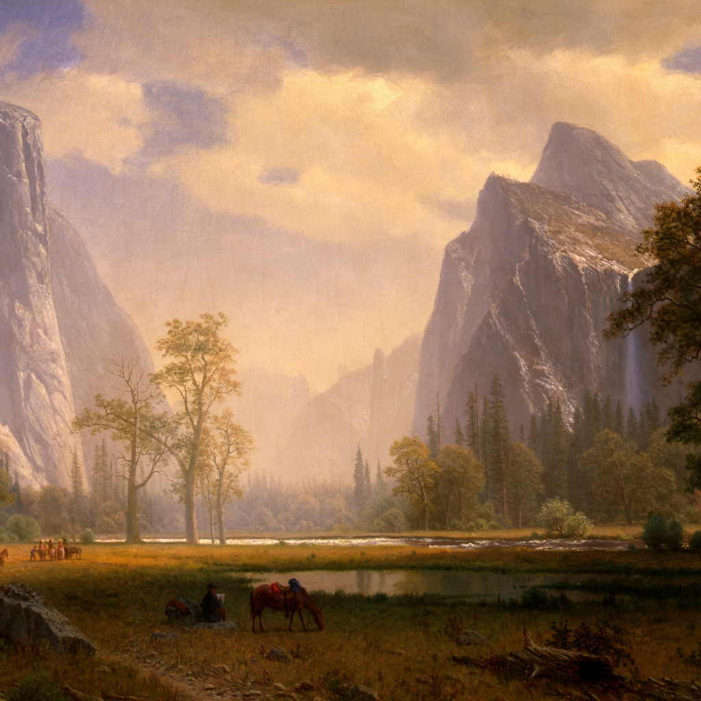 Картина долина. Альберт Бирштадт Valley of the Yosemite. Альберт Бирштадт (Albert Bierstadt; 1830-1902). Альберт Бирштадт 1865. Альберт Бирштадт хетч хетчи каньон.