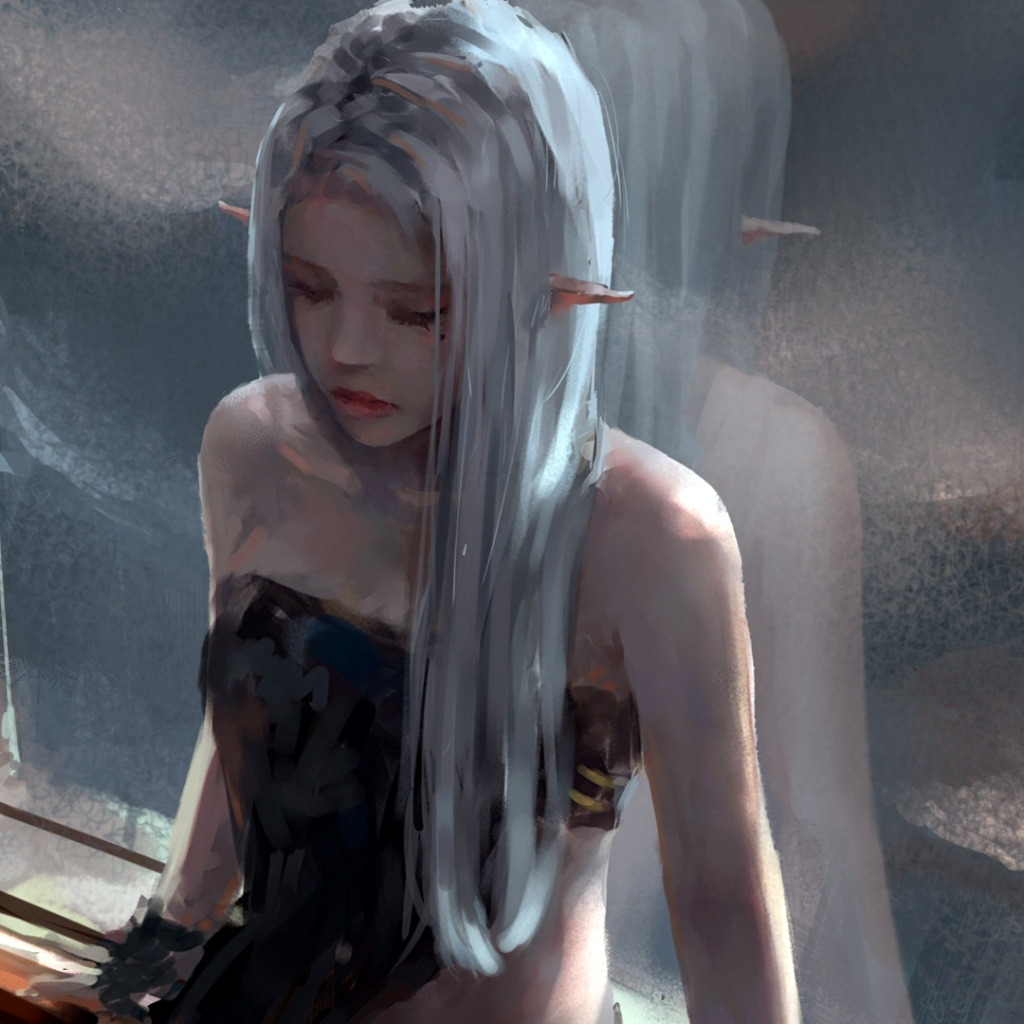 Long fantasy. White hair Elf Onsen. Elf NSFW White hair. Эльф в окне купить.