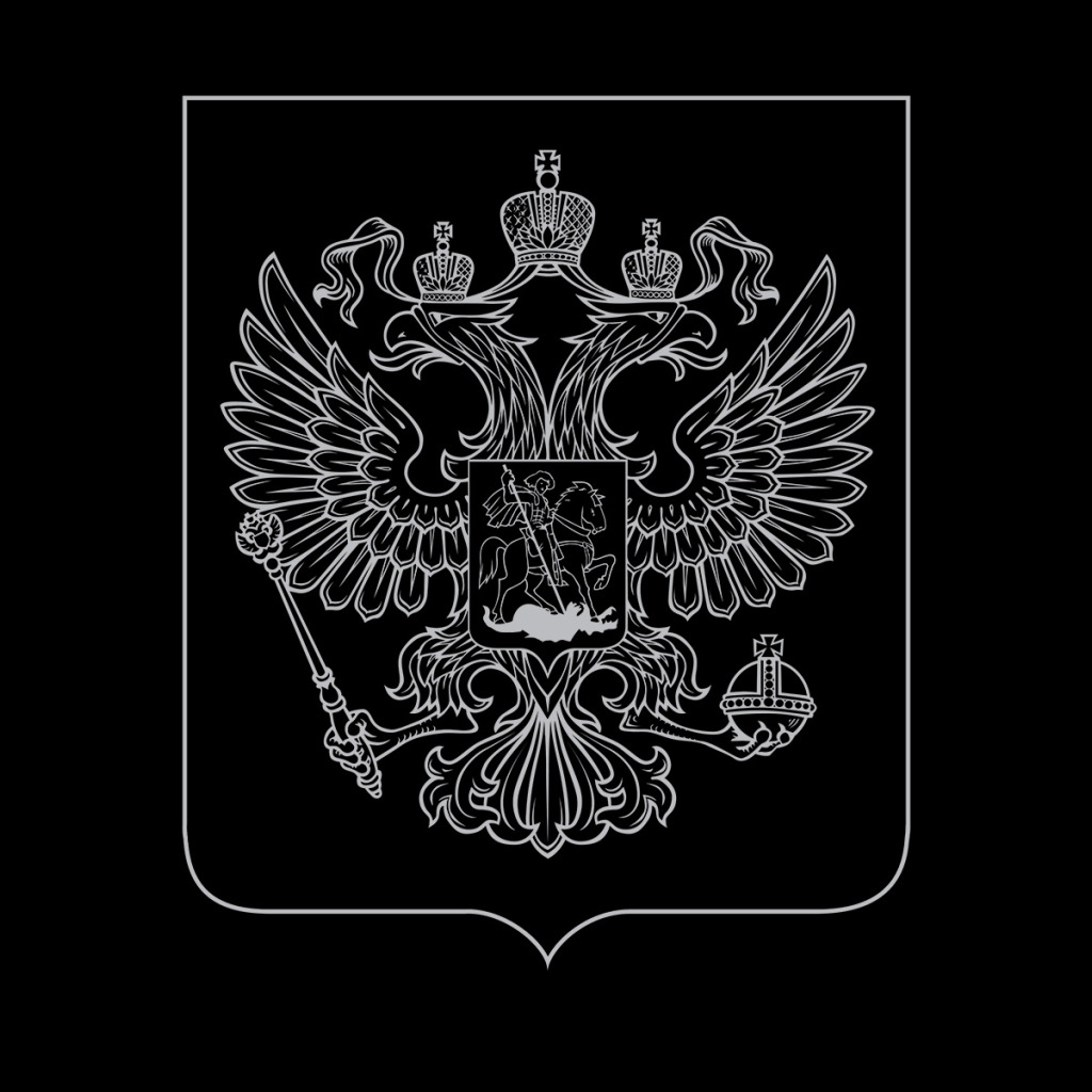 картинки герб на черном фоне