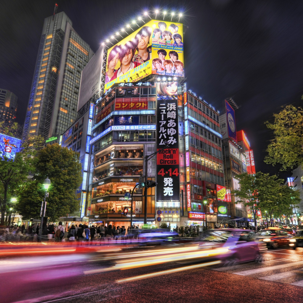 Поставь tokyo. HDRI Токио. Tokyo Night панорама HDR. Токио рекламные щиты. Япония изображение на рабочий стол.