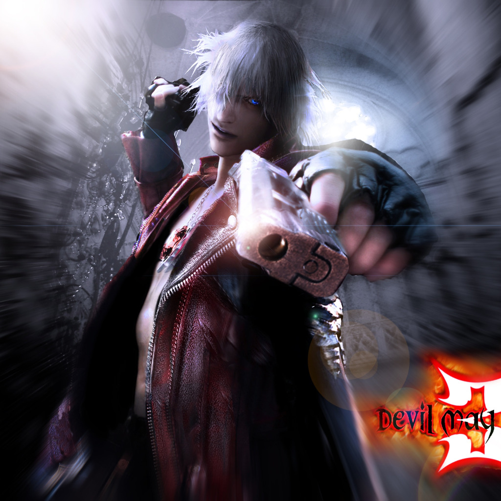 Скачать обои art, devil may cry, dante, dmc, раздел игры в разрешении  1024x1024