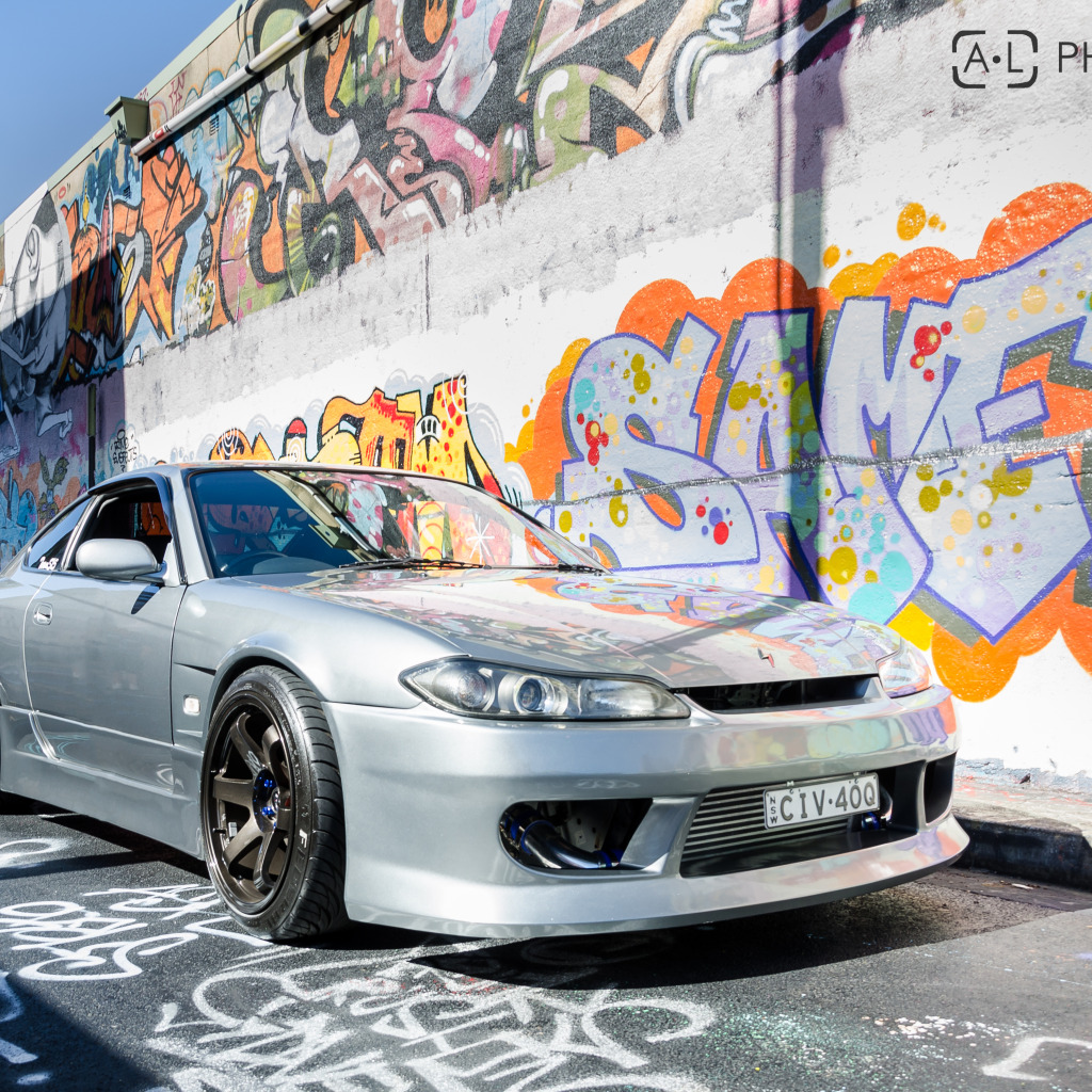 Nissan Silvia стикербомб