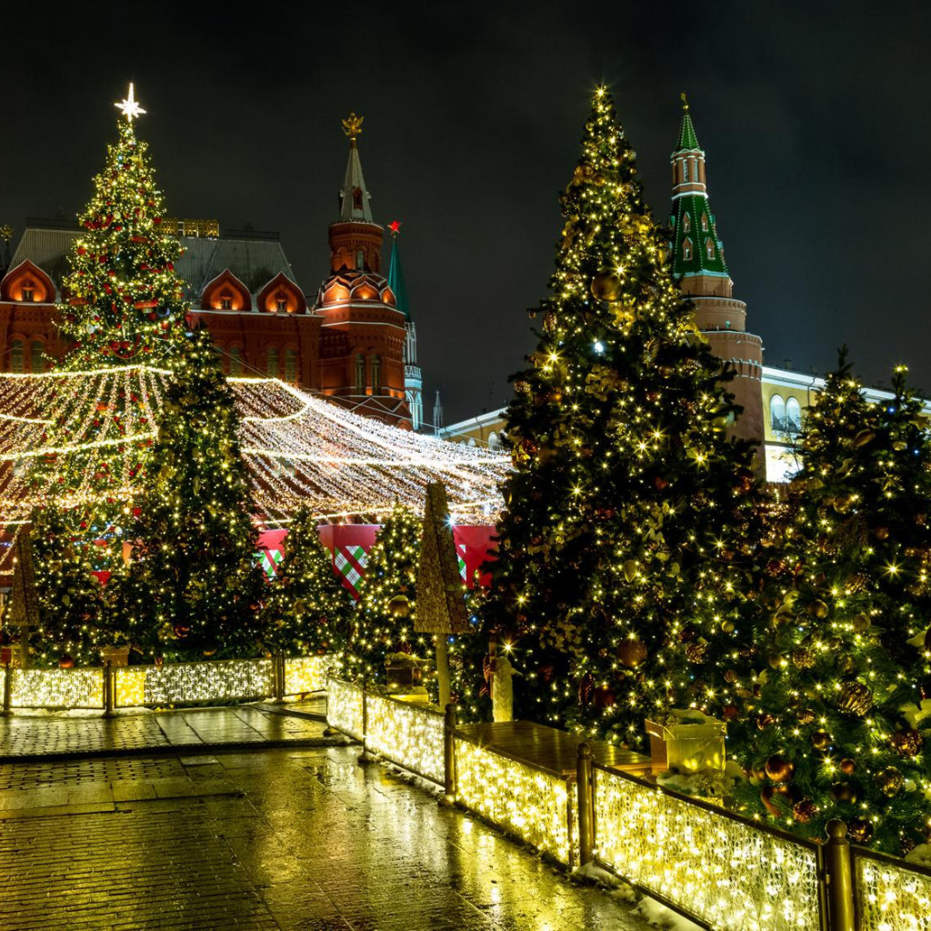 Фотографии Новогодней Москвы