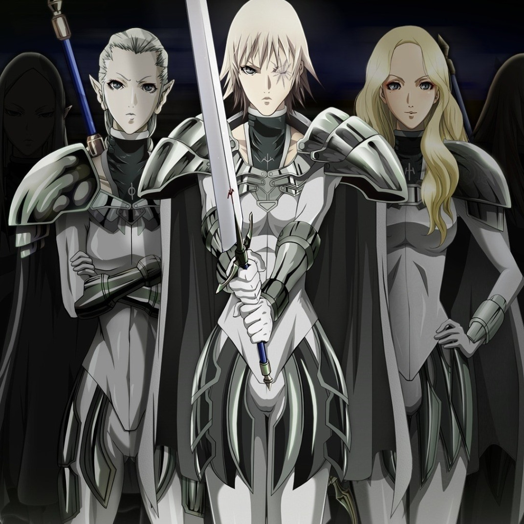 wallpaper, girl, sword, <b>Claymore</b>, woman, anime, ken, blonde.