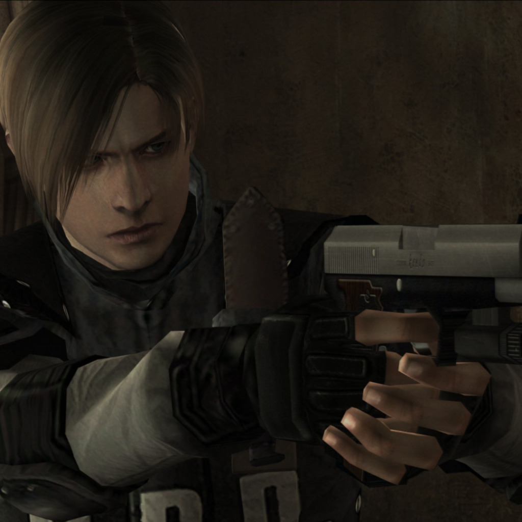 Скачать обои resident evil 4, capcom, Leon Scott Kennedy, раздел игры в  разрешении 1024x1024