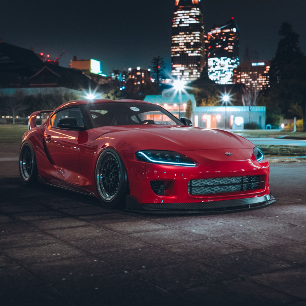 Toyota Supra a90 Red