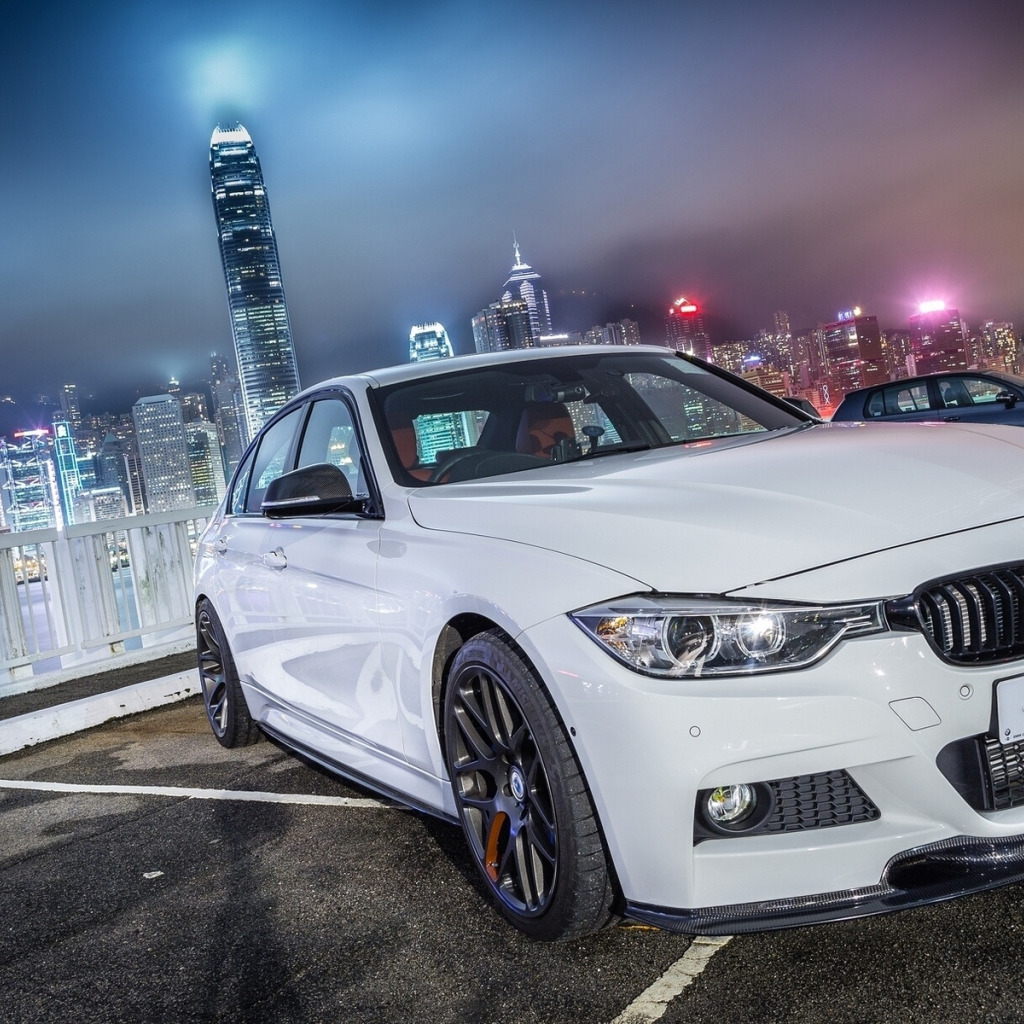 Скачать обои China, Гонконг, Китай, Hong Kong, F30, BMW 3, раздел машины в  разрешении 1024x1024