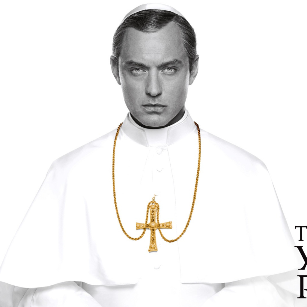 Скачать обои Джуд Лоу, Wallpaper, Jude Law, Обои На Рабочий Стол, Drama,  The Young Pope, Pope Pius XIII, Молодой Папа, раздел фильмы в разрешении  1024x1024