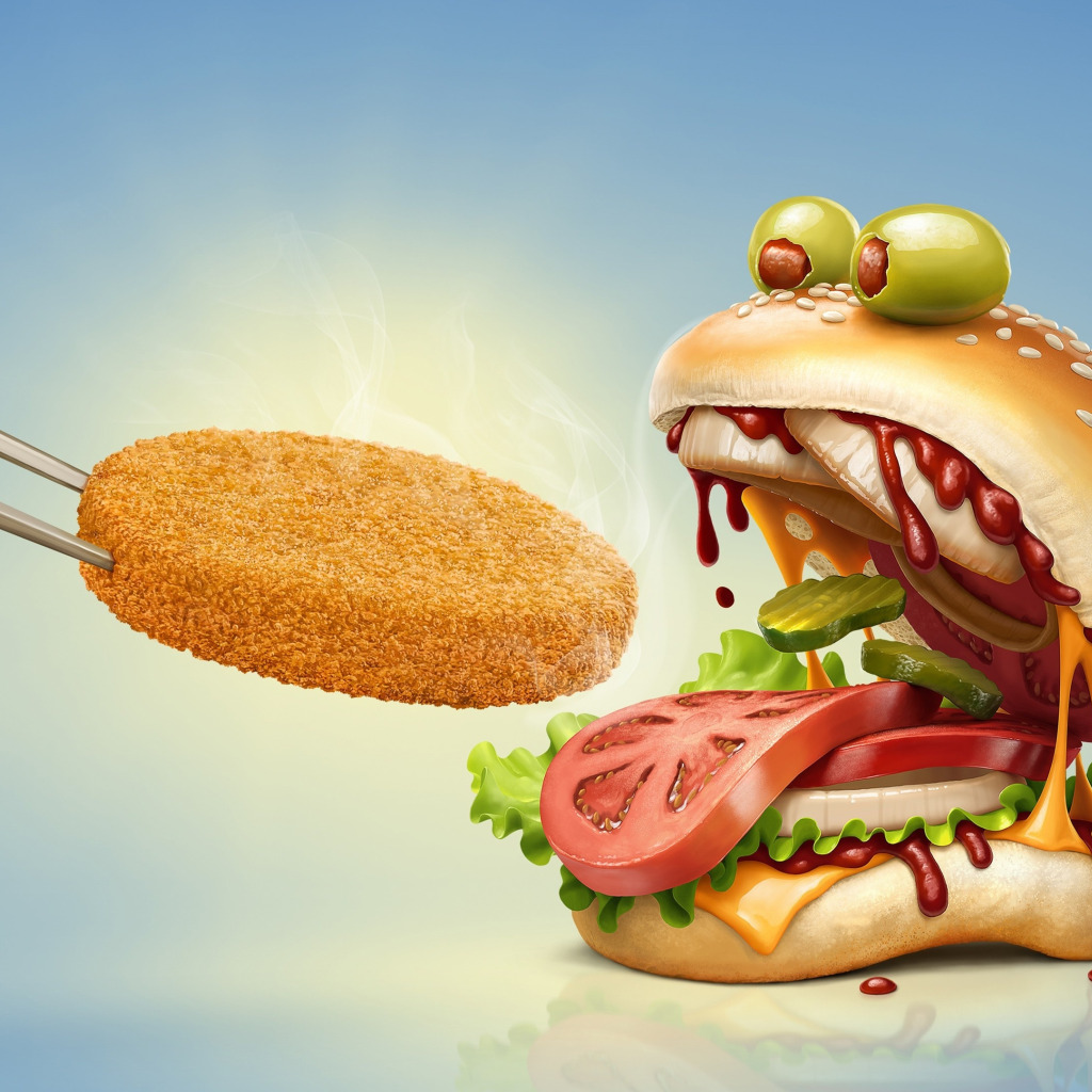 Бургер. Гамбургер реклама. Смешной бургер. Прикольные картинки с едой.