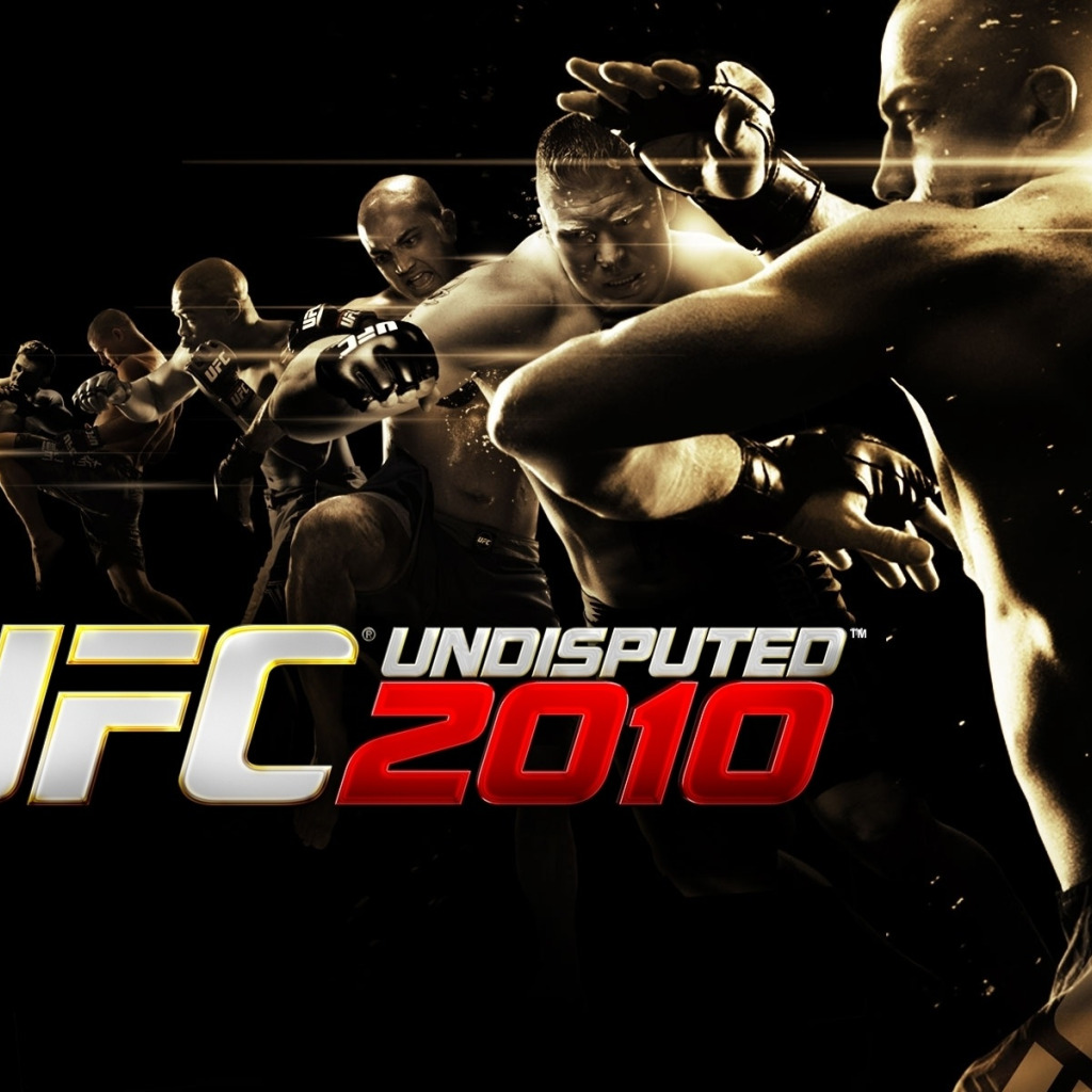 Скачать обои 2010, бойцы, UFC, UNDISPUNED, раздел игры в разрешении  1024x1024