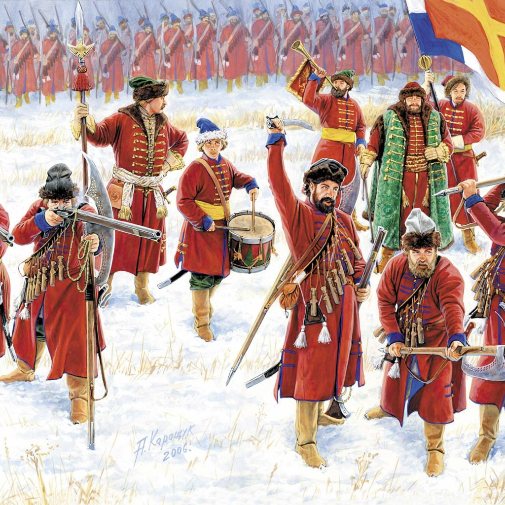 Стрелецкое войско Ивана Грозного 1584