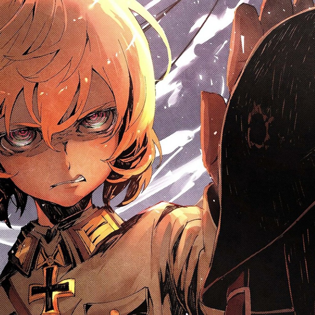 Скачать обои Аниме, Таня, Youjo Senki, Военная хроника маленькой девочки,  раздел прочее в разрешении 1024x1024