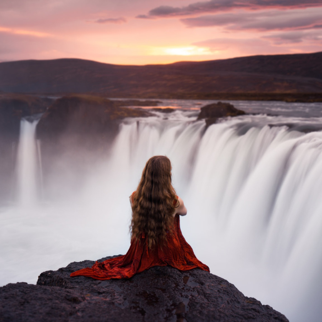 Фотосессия у водопада