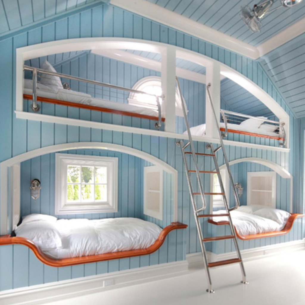 Самая красивая двухэтажная кровать для девочек