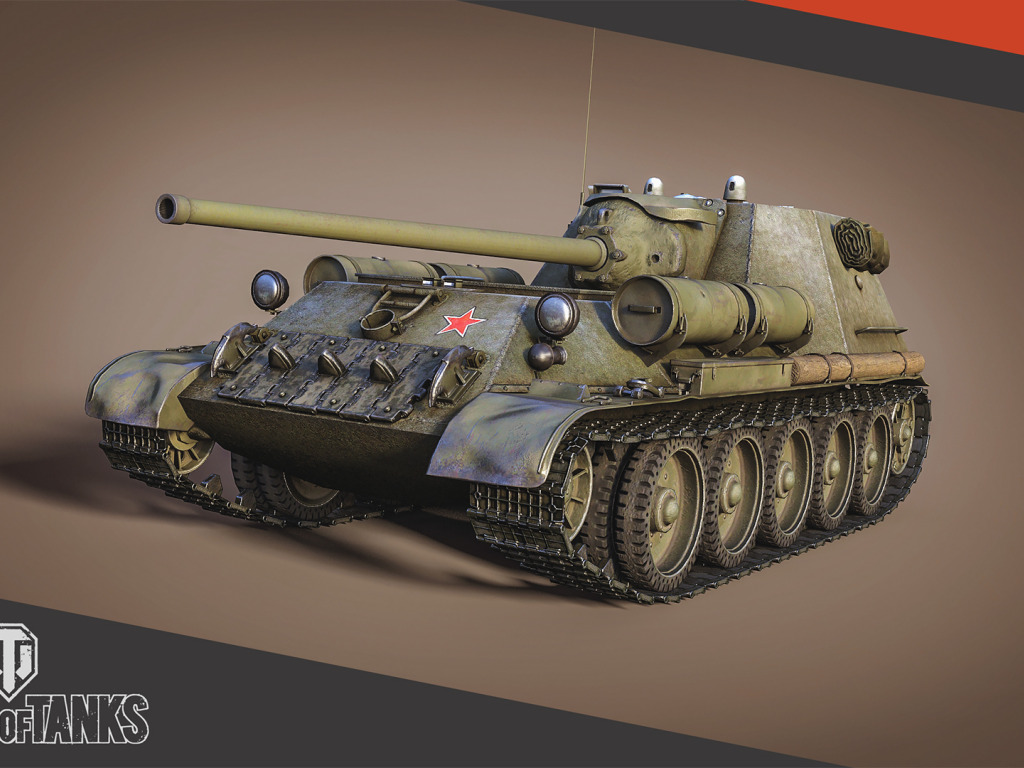 Скачать обои танк, USSR, СССР, танки, WoT, Мир танков, tank, World of Tanks,  раздел игры в разрешении 1024x768