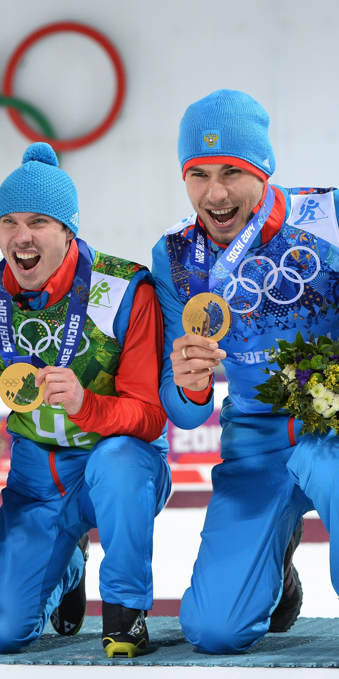 Россия, чемпион, Сочи 2014, XXII Зимние Олимпийские Игры, Антон Шипулин, Биатлон эстафета, Евгений Устюгов, Алексей Волков