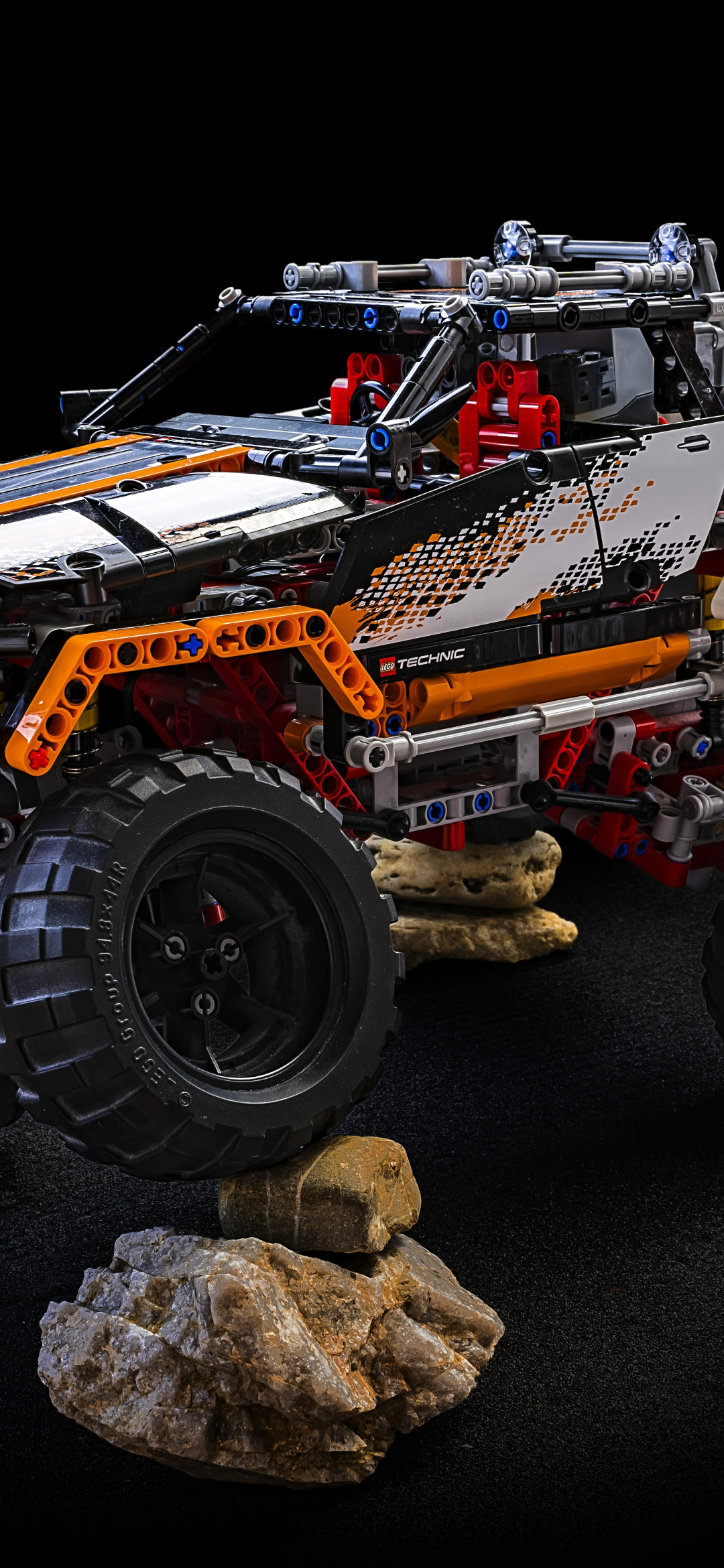 Скачать обои Машина, Игрушка, Джип, Конструктор, Lego Technic, раздел  разное в разрешении 1080x2340