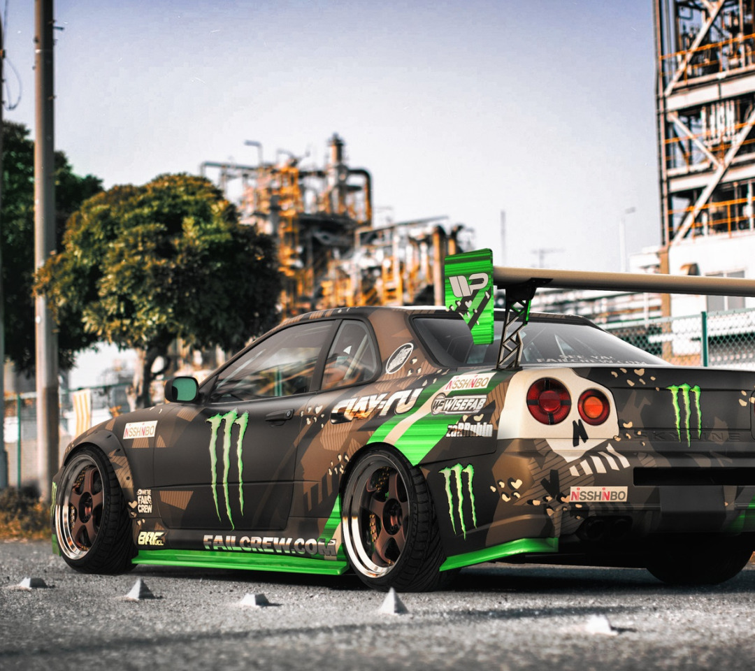 Skyline r34 дрифт