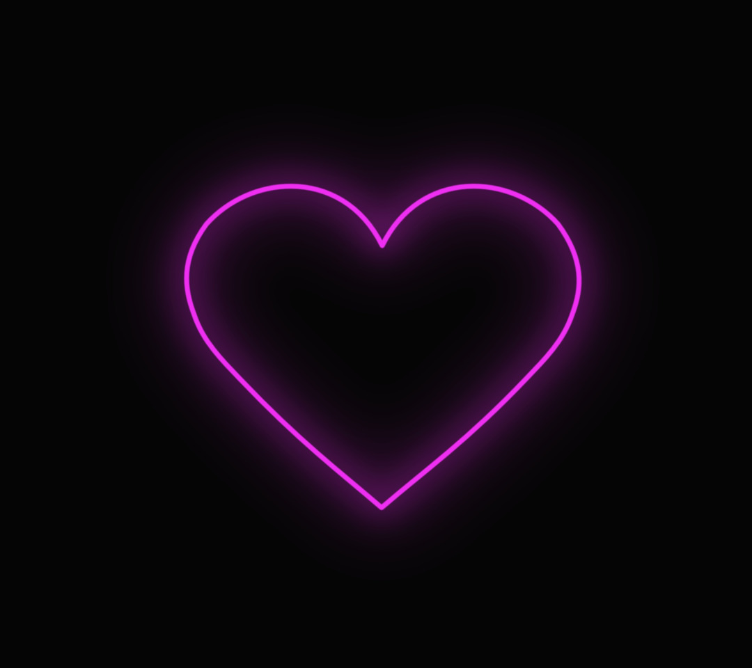 фото фиолетового сердечка