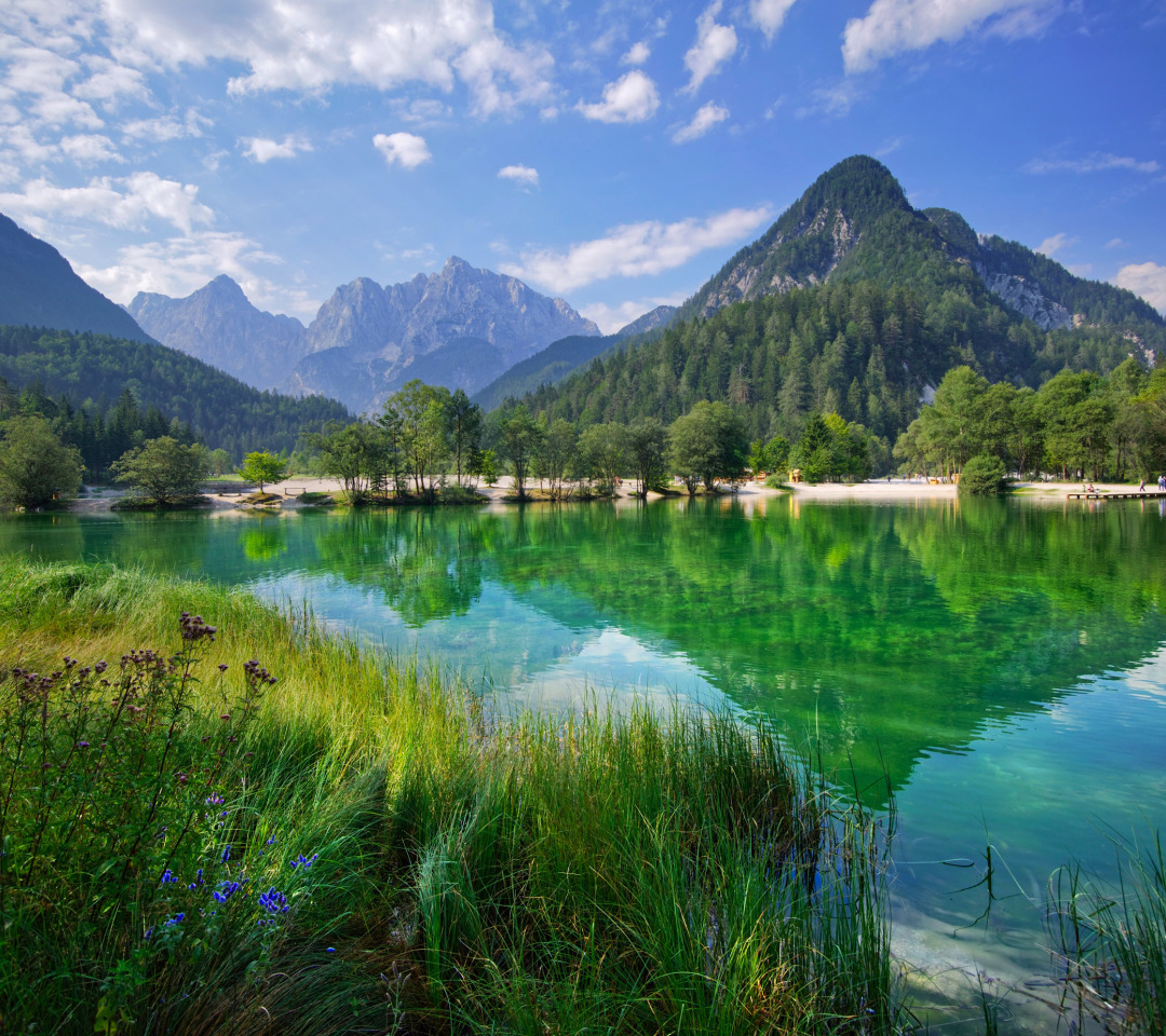 Озеро краса. Озеро Jasna Словения. Словения Альпы. Альпийские озера Словения. Kranjska Gora.