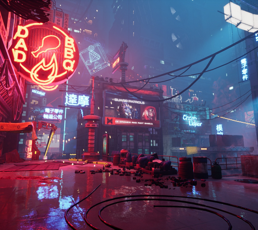 Cyberpunk ghostrunner обои для wallpaper фото 117