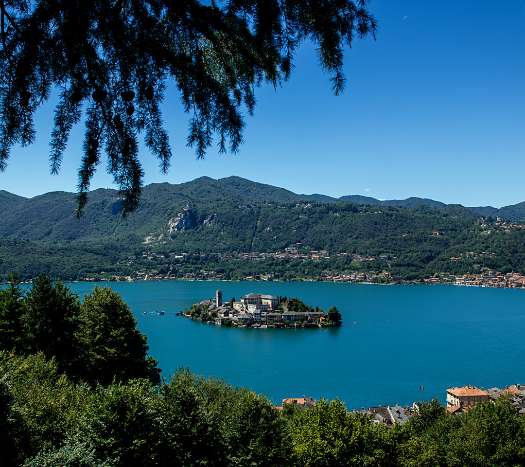 Озеро орта италия фото Скачать обои город, озеро, остров, Италия, Giulio, lago di Orta, Isola, раздел г