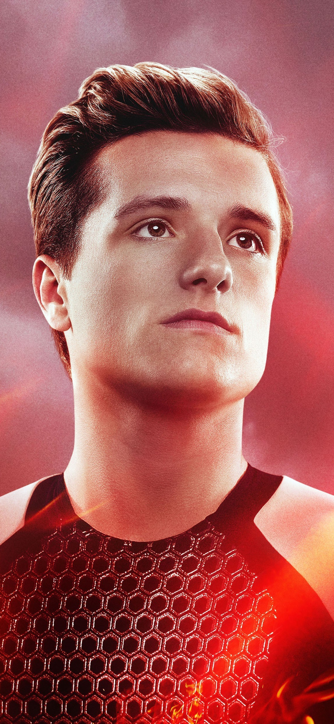 Скачать обои Peeta Mellark, Джош Хатчерсон, Пит Мелларк, Josh Hutcherson,  The Hunger Games 2, Голодные Игры 2, The Hunger Games: Catching Fire, Голодные  Игры: И вспыхнет пламя, раздел фильмы в разрешении 1125x2436