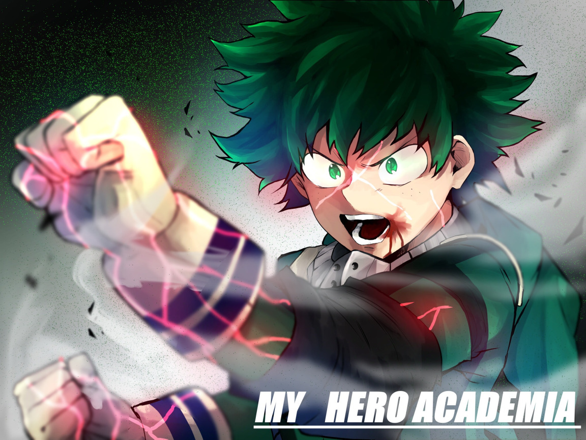 движение, рука, My Hero <b>Academia</b>, Boku No Hero <b>Academia</b>, Мидория Изуку, Моя...