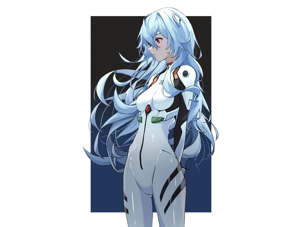 Скачать обои girl, sexy, Anime, evangelion, ayanami rei, figure, cute, Eva,  раздел сёнэн в разрешении 1152x864