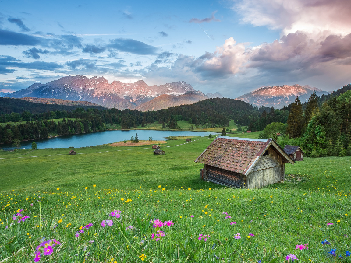 ландшафт в горах