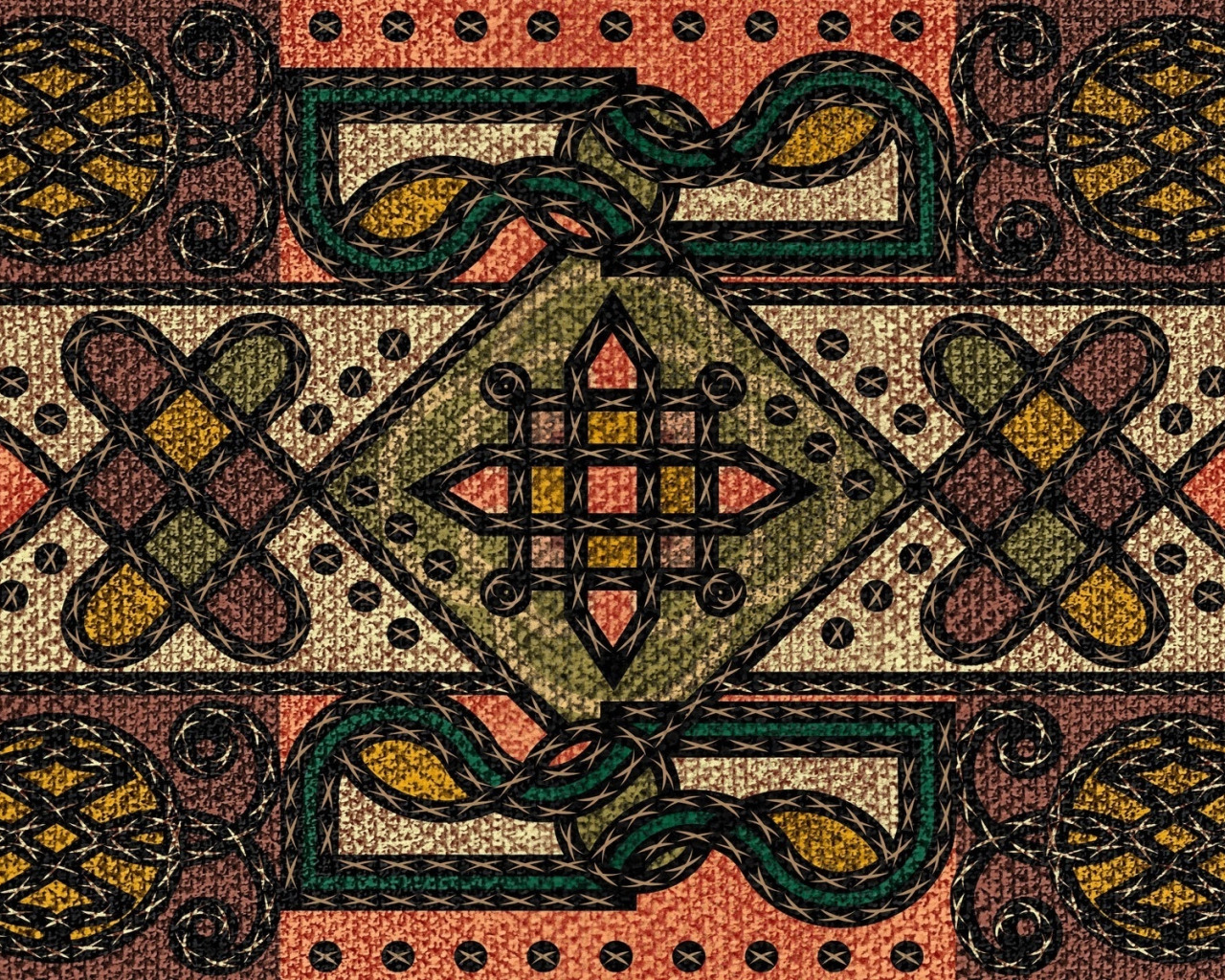 ковёр, плетёный, тибетский