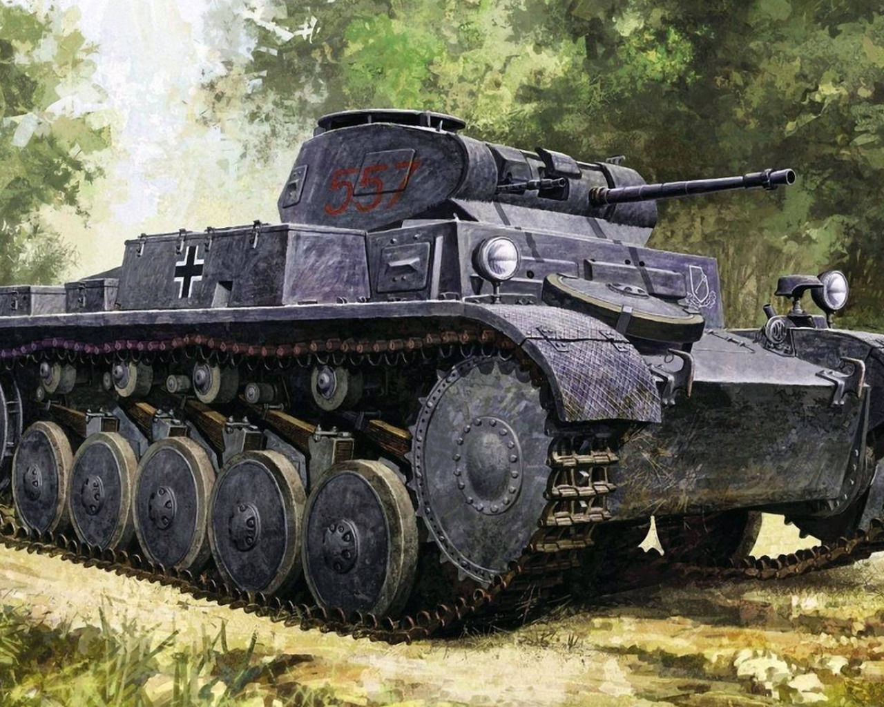 Немецкий легкий танк. Танк PZ Kpfw 2. Танк панцер 1. Танк PZ 1. Panzerkampfwagen 1.