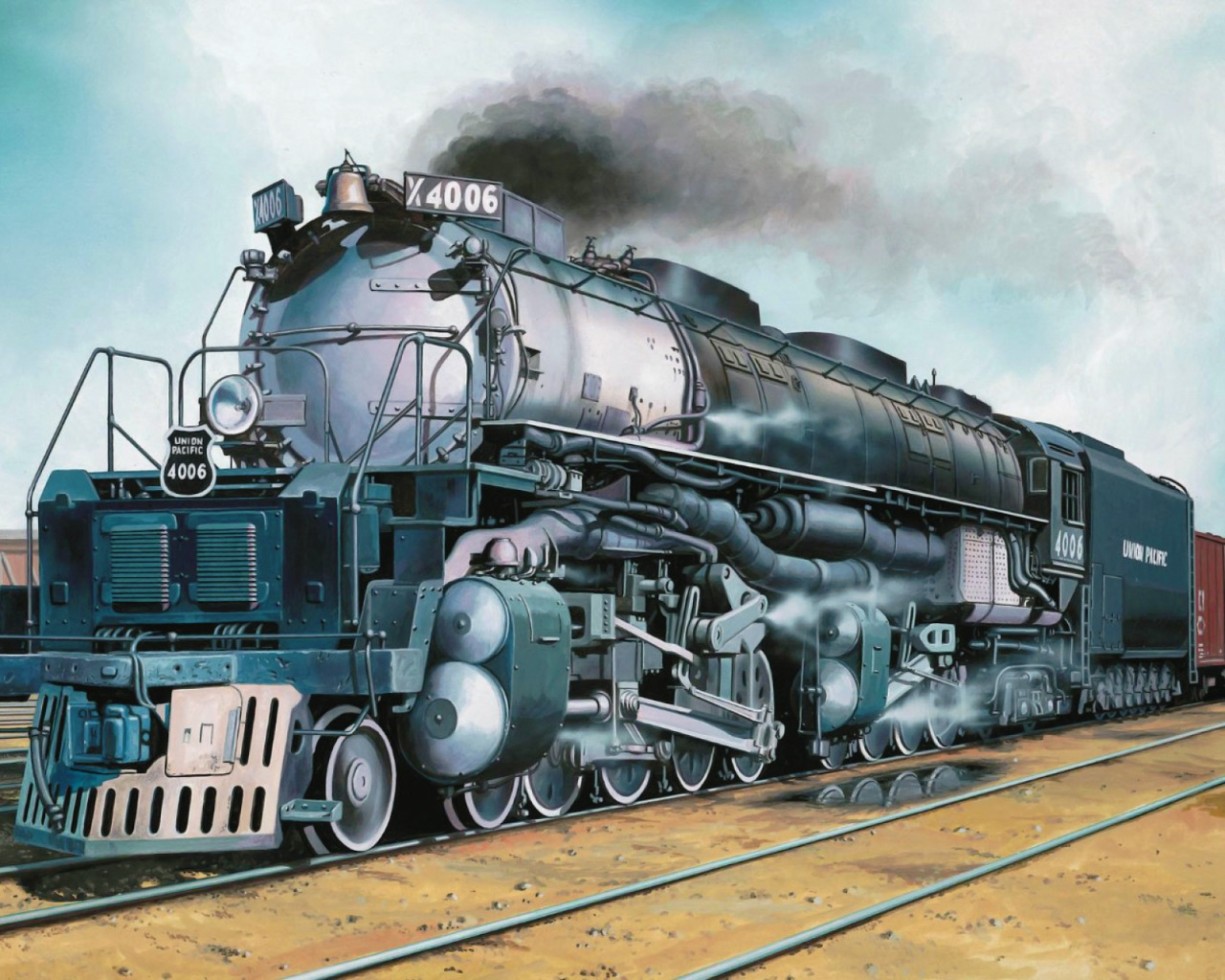 Big steam train фото 53