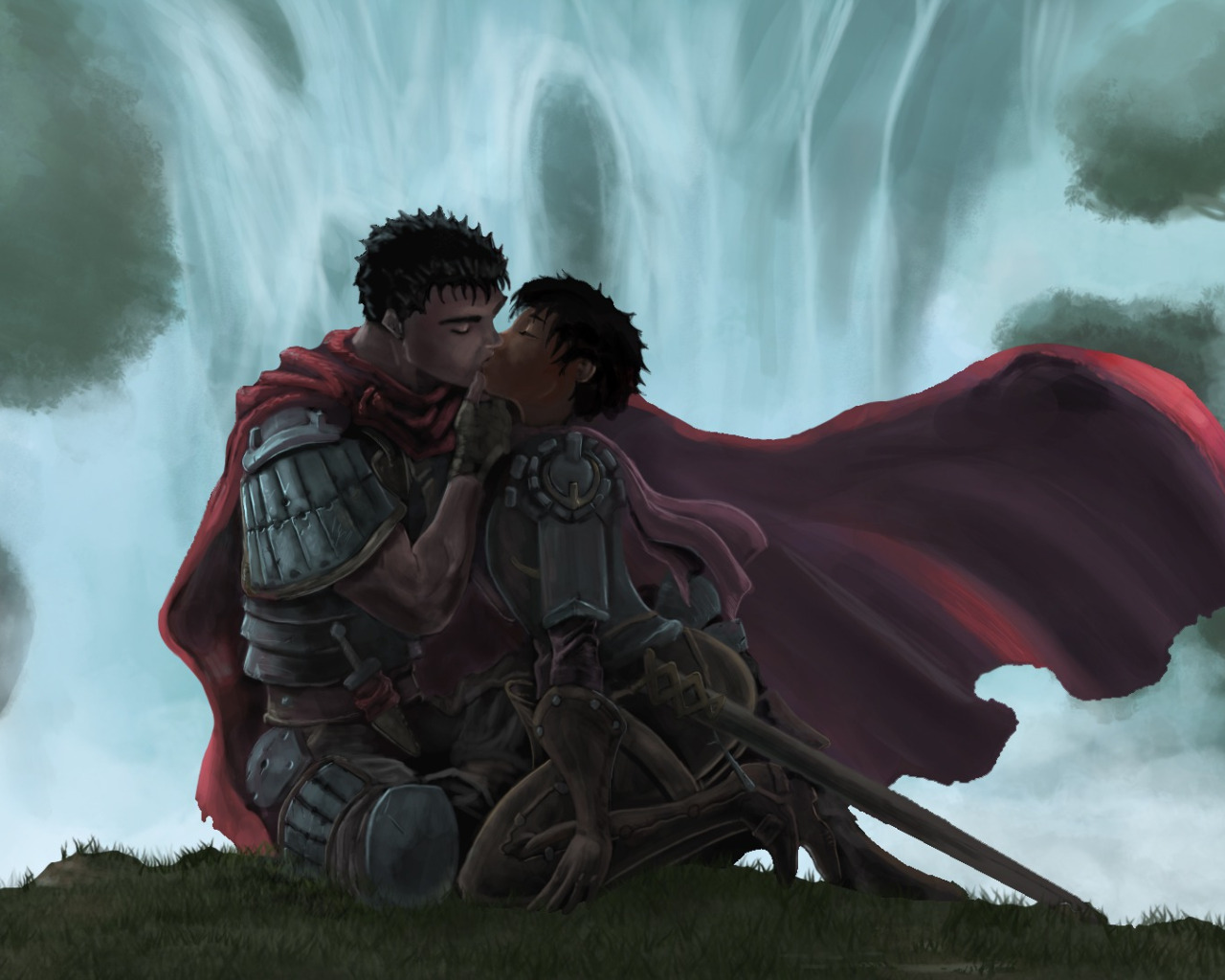 Griffith and casca пикабу