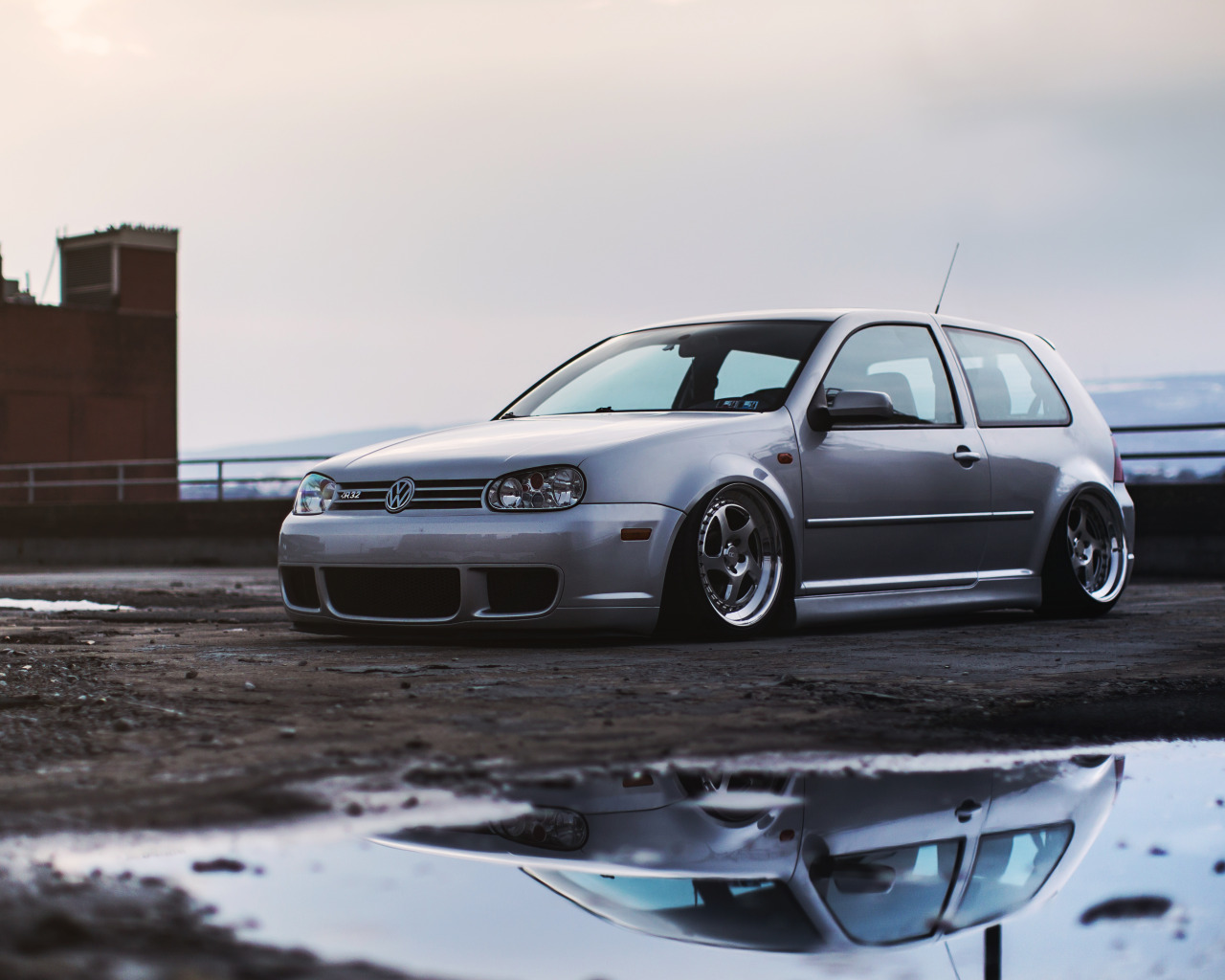 Volkswagen Golf GTI mk4 stance