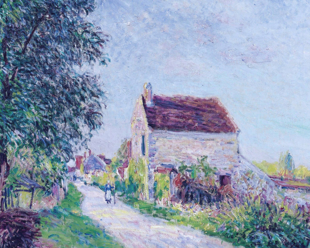 Alfred sisley картины