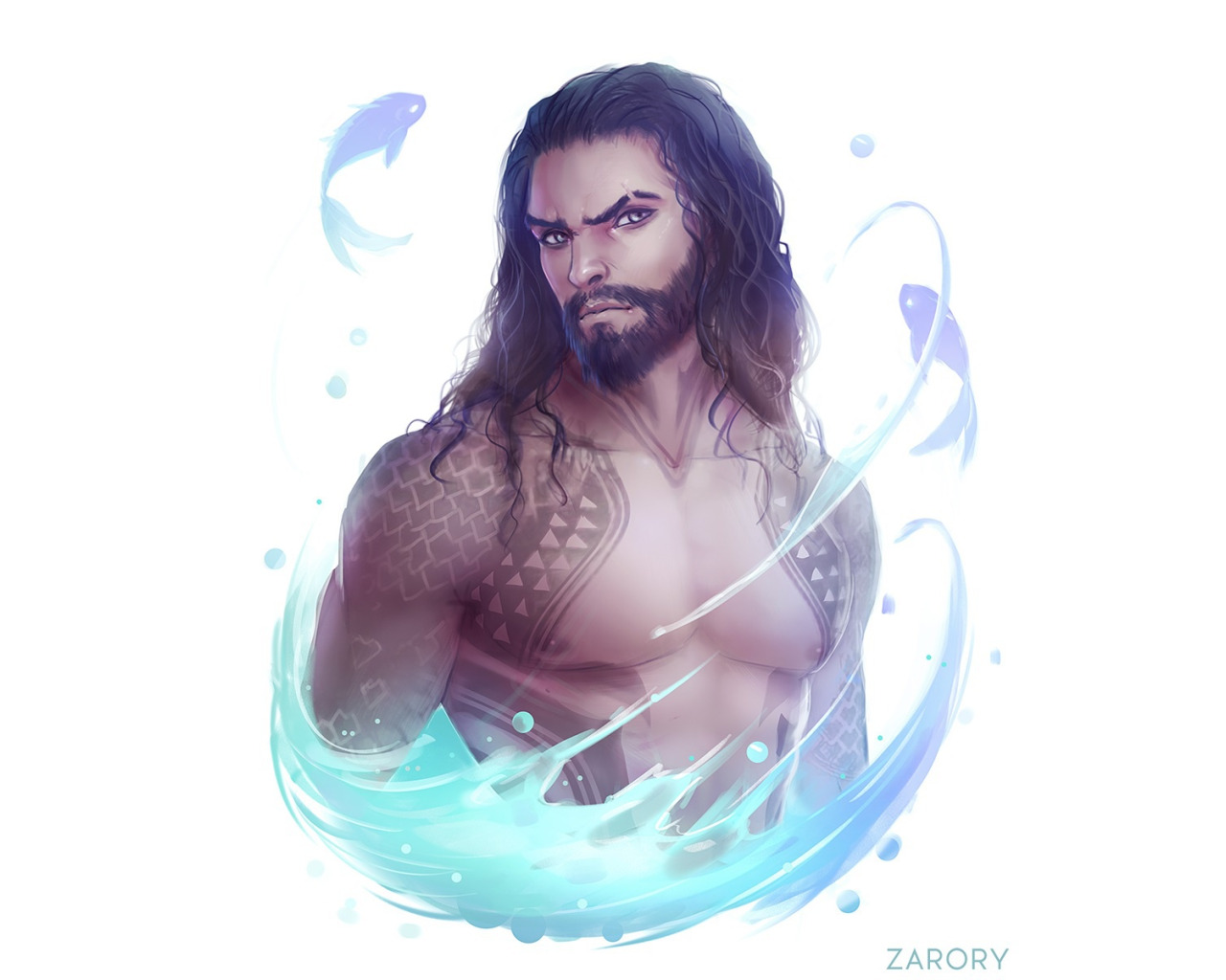 Скачать обои мужчина, <b>aquaman</b>, by zarory, раздел фантастика в разрешении 12...