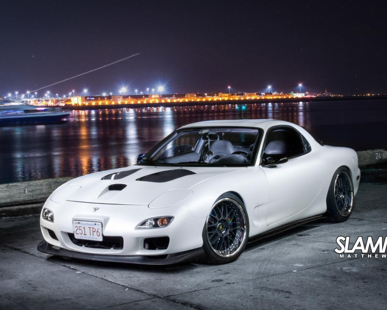 Mazda rx7 White