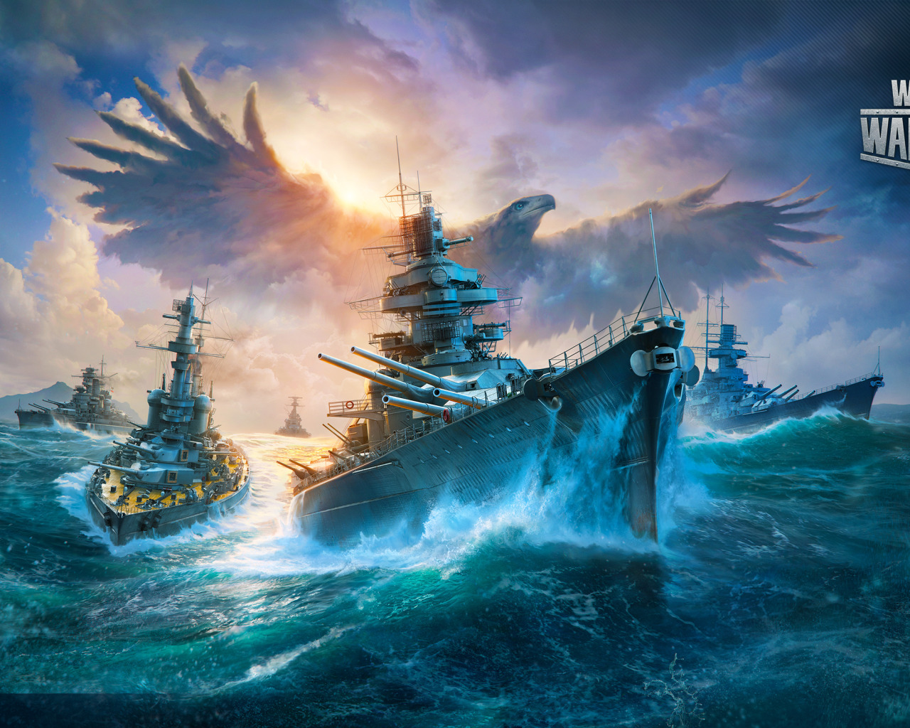 Морские корабли игра на 2. Корабли игра World of Warships. Морской бой World of Warships. Ютландское сражение ворлд оф варшипс. Линкор бисмарк.